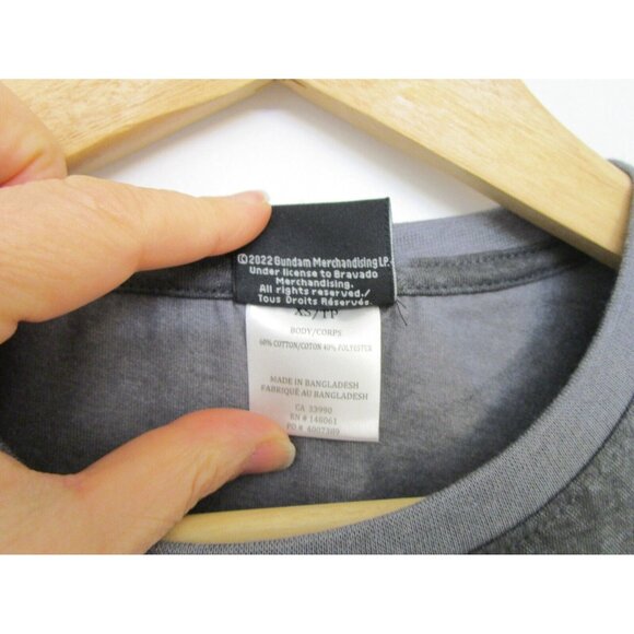 Guns N Roses T-shirt Graphics - Short Sleeve Gray - Women/Junior Size XSmall NWT - Picture 5 of 16